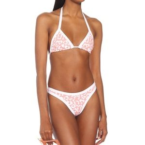 Reina Olga piper leopard bikini set